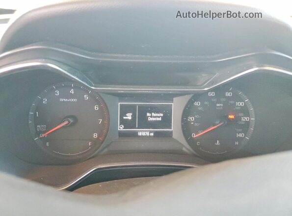 KL79MPSLXNB053714 2022 CHEVROLET TRAILBLAZER Blue ხელსაწყოთა პანელის ხედი