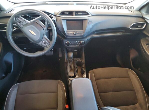 KL79MPSLXNB053714 2022 CHEVROLET TRAILBLAZER Blue წინა პანელის ხედი