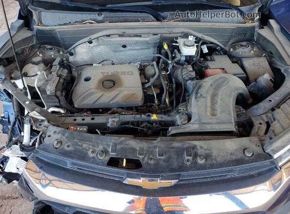KL79MPSLXNB053714 2022 CHEVROLET TRAILBLAZER Blue ძრავის განყოფილების ხედი