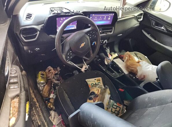 KL79MPSLXSB150231 2025 CHEVROLET TRAILBLAZER Black Vista del salpicadero