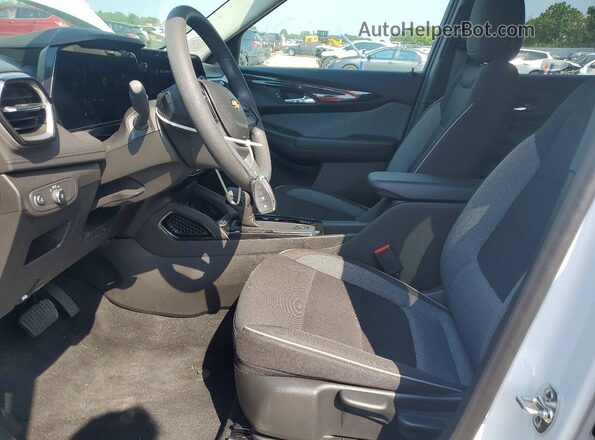 KL79MPSLXTB107946 2026 CHEVROLET TRAILBLAZER White Vista interior delantera