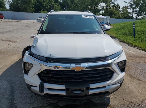 KL79MPSLXTB107946 2026 CHEVROLET TRAILBLAZER White Vista de la etiqueta del VIN
