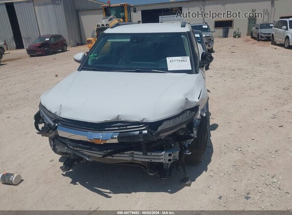 KL79MPSP3SB169724 2025 CHEVROLET TRAILBLAZER Белый Вид панели приборов
