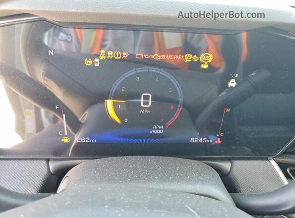 KL79MPSP3TB153265 2026 CHEVROLET TRAILBLAZER Green Widok zestawu wskaźników