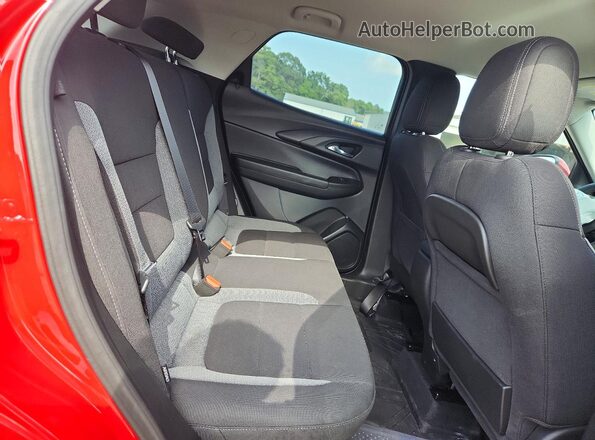 KL79MPSP4TB146504 2026 CHEVROLET TRAILBLAZER Red Vista interior trasera