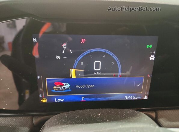 KL79MPSP6SB023981 2025 CHEVROLET TRAILBLAZER Gray Սարքավորումների վահանակի տեսք