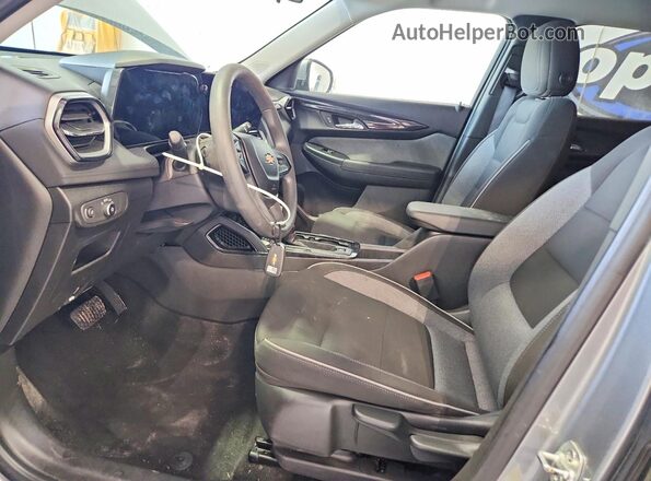 KL79MPSP6SB120789 2025 CHEVROLET TRAILBLAZER Gray Вид салону спереду