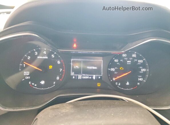 KL79MRSL0MB090989 2021 CHEVROLET TRAILBLAZER Black Widok zestawu wskaźników