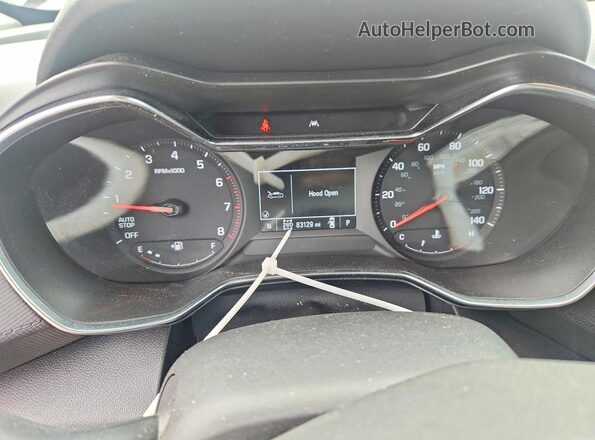 KL79MRSL0MB141746 2021 CHEVROLET TRAILBLAZER Blue Widok zestawu wskaźników