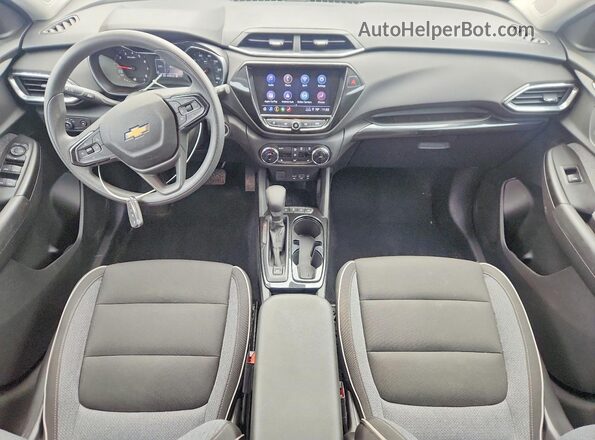 KL79MRSL0MB141746 2021 CHEVROLET TRAILBLAZER Blue Widok deski rozdzielczej