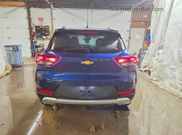 KL79MRSL1NB040605 2022 CHEVROLET TRAILBLAZER Blue Widok z tyłu