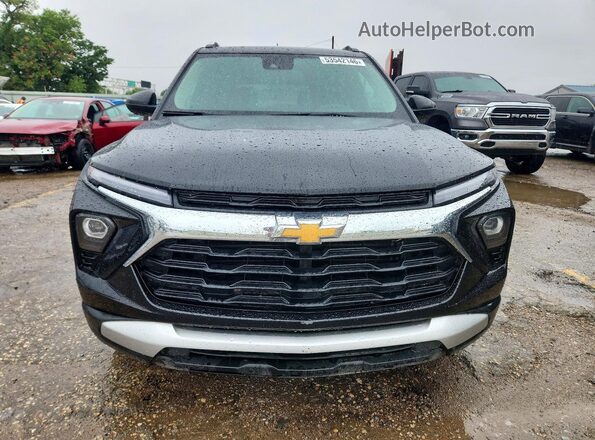 KL79MRSL1RB113395 2024 CHEVROLET TRAILBLAZER Black Front view