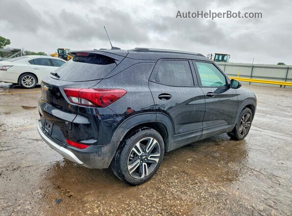 KL79MRSL1RB113395 2024 CHEVROLET TRAILBLAZER Black Rear right