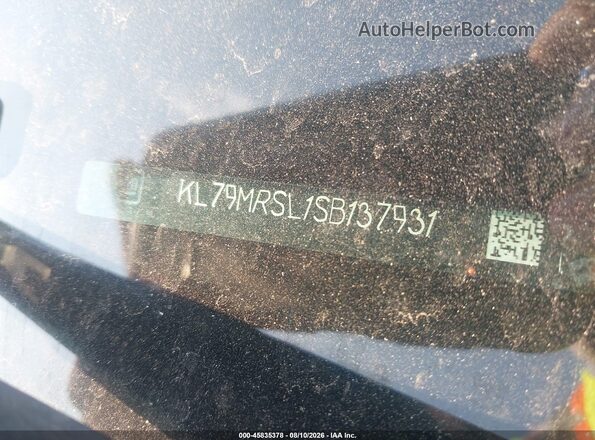 KL79MRSL1SB137931 2025 CHEVROLET TRAILBLAZER Black Շարժիչի բաժամունքի տեսք