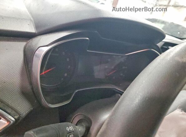 KL79MRSL2NB028219 2022 CHEVROLET TRAILBLAZER Burgundy Vista del cuadro de instrumentos