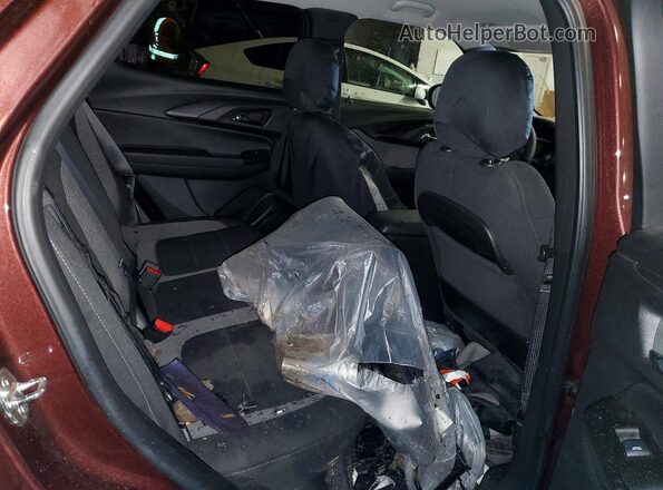 KL79MRSL2NB028219 2022 CHEVROLET TRAILBLAZER Burgundy Vista interior trasera