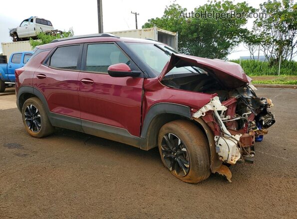 KL79MRSL2PB077553 2023 CHEVROLET TRAILBLAZER Burgundy Front right