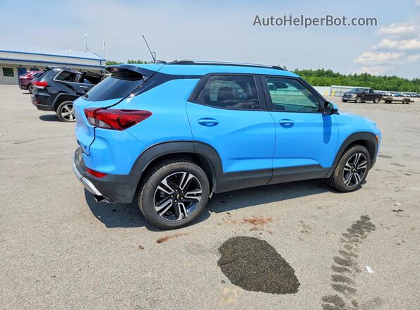 KL79MRSL2RB132764 2024 CHEVROLET TRAILBLAZER Blue Tył prawy