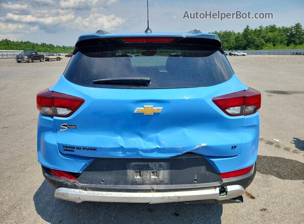 KL79MRSL2RB132764 2024 CHEVROLET TRAILBLAZER Blue Widok z tyłu