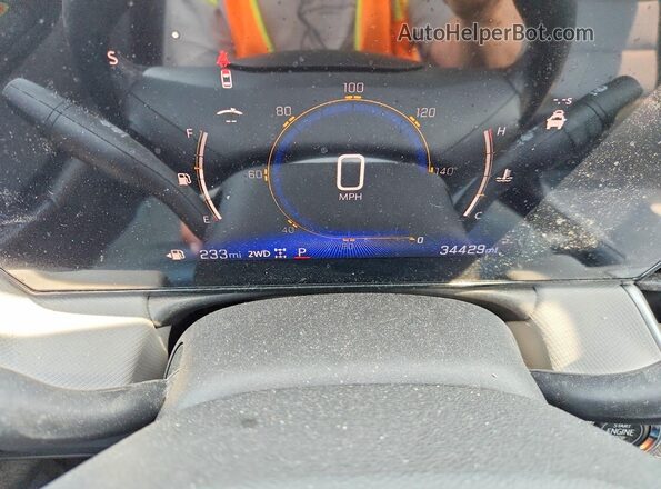 KL79MRSL2RB132764 2024 CHEVROLET TRAILBLAZER Blue Widok zestawu wskaźników