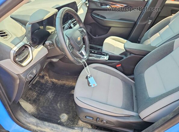 KL79MRSL2RB132764 2024 CHEVROLET TRAILBLAZER Blue Widok wnętrza z przodu