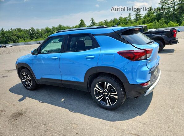 KL79MRSL2RB132764 2024 CHEVROLET TRAILBLAZER Blue Tył lewy