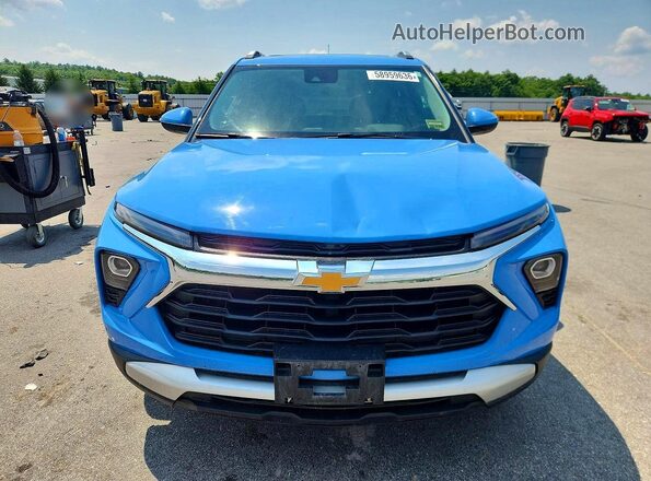 KL79MRSL2RB132764 2024 CHEVROLET TRAILBLAZER Blue Widok z przodu