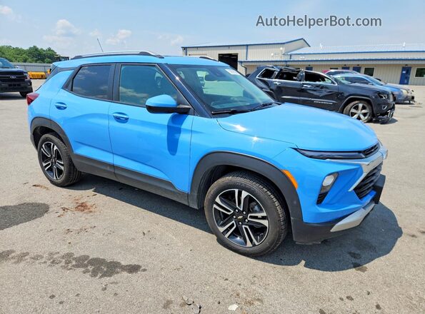 KL79MRSL2RB132764 2024 CHEVROLET TRAILBLAZER Blue Przód prawy