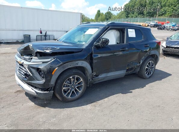 KL79MRSL2SB042262 2025 CHEVROLET TRAILBLAZER Black Vista tres cuartos delantera izquierda