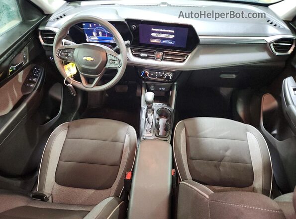 KL79MRSL2SB075472 2025 CHEVROLET TRAILBLAZER Черный Вид панели приборов
