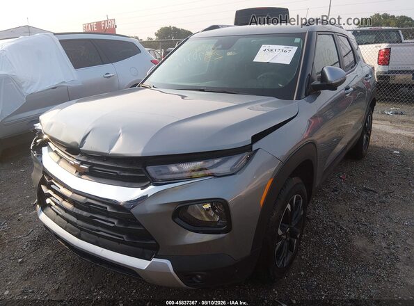 KL79MRSL3PB021508 2023 CHEVROLET TRAILBLAZER Gray Vista tres cuartos delantera izquierda