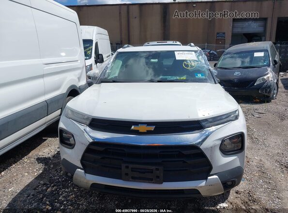 KL79MRSL3PB037627 2023 CHEVROLET TRAILBLAZER White Вид панелі приладів