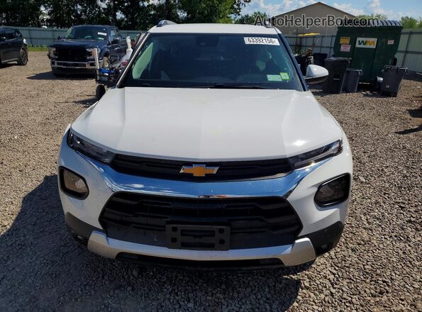 KL79MRSL3PB183235 2023 CHEVROLET TRAILBLAZER White Вид спереду
