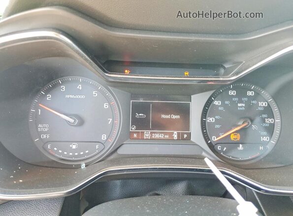 KL79MRSL3PB183235 2023 CHEVROLET TRAILBLAZER White Вид щитка приладів
