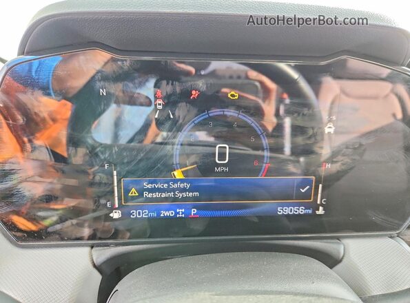 KL79MRSL3RB037422 2024 CHEVROLET TRAILBLAZER White Vista del cuadro de instrumentos