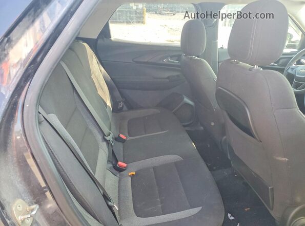 KL79MRSL4MB007189 2021 CHEVROLET TRAILBLAZER Black უკანა სალონის ხედი