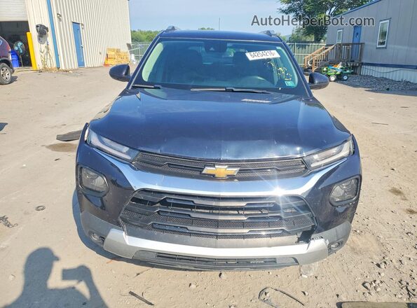 KL79MRSL4MB007189 2021 CHEVROLET TRAILBLAZER Black წინა ხედი