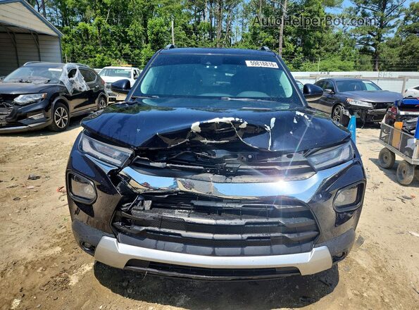 KL79MRSL4MB122293 2021 CHEVROLET TRAILBLAZER Blue Front view