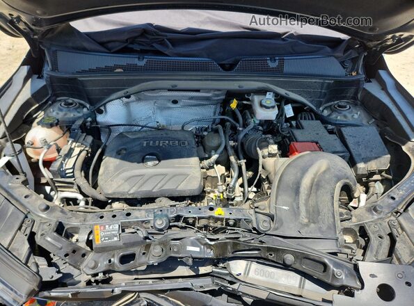 KL79MRSL4MB122293 2021 CHEVROLET TRAILBLAZER Blue Engine compartment view