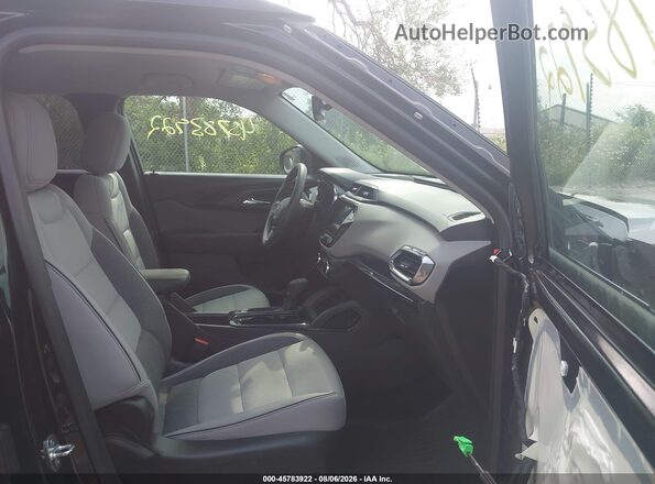 KL79MRSL4NB007548 2022 CHEVROLET TRAILBLAZER Черный Вид салона спереди