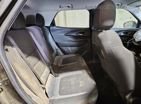 KL79MRSL4NB053090 2022 CHEVROLET TRAILBLAZER Черный Вид задней части салона