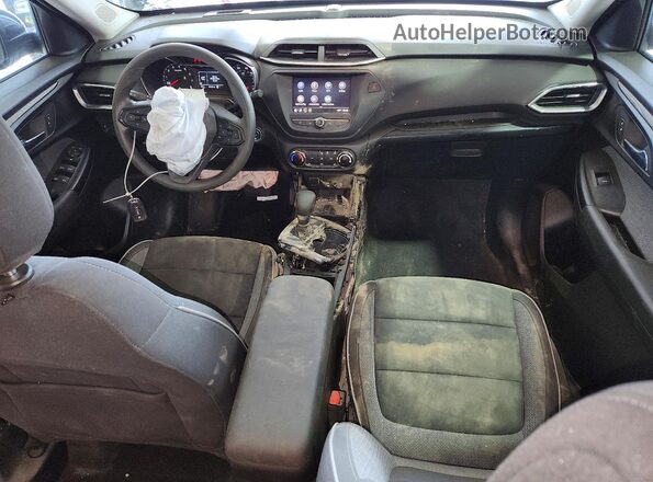 KL79MRSL4NB053090 2022 CHEVROLET TRAILBLAZER Черный Вид панели приборов