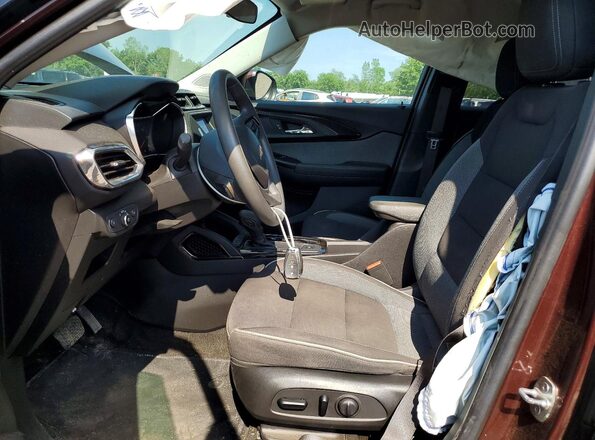 KL79MRSL4NB090429 2022 CHEVROLET TRAILBLAZER Brown Widok wnętrza z przodu