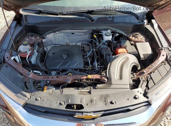 KL79MRSL4NB090429 2022 CHEVROLET TRAILBLAZER Brown Widok komory silnika