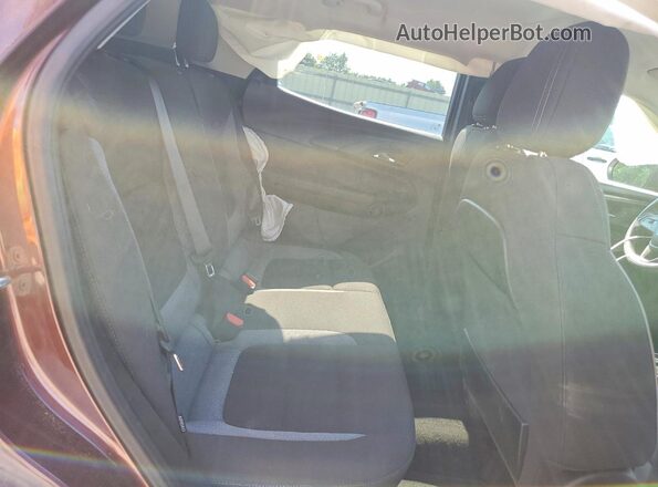 KL79MRSL4NB090429 2022 CHEVROLET TRAILBLAZER Brown Widok wnętrza z tyłu