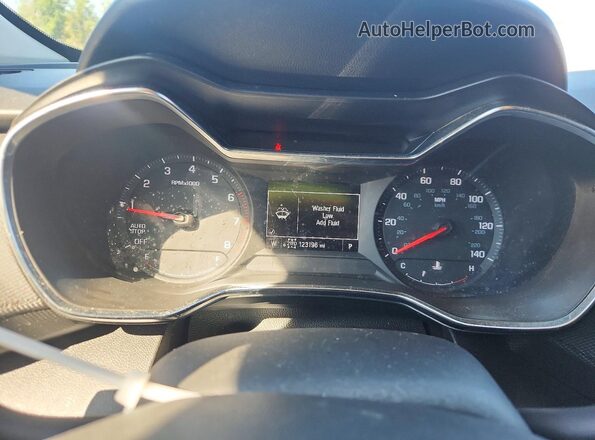 KL79MRSL4PB078624 2023 CHEVROLET TRAILBLAZER Black Widok zestawu wskaźników