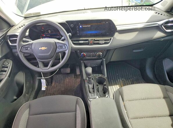 KL79MRSL4RB068775 2024 CHEVROLET TRAILBLAZER Black Առջևի վահանակի տեսք