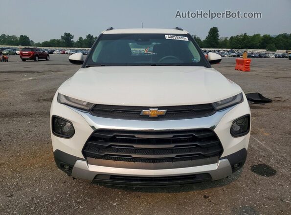 KL79MRSL5NB148046 2022 CHEVROLET TRAILBLAZER Белый Вид спереди