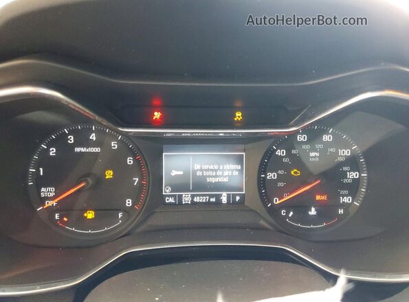 KL79MRSL6PB169121 2023 CHEVROLET TRAILBLAZER Черный Вид щитка приборов
