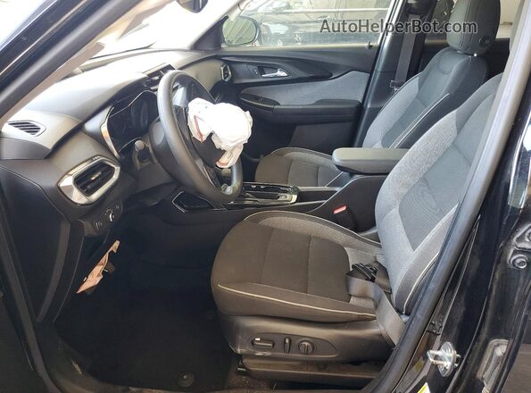 KL79MRSL6PB169121 2023 CHEVROLET TRAILBLAZER Черный Вид салона спереди
